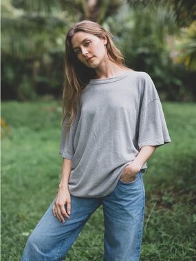 Jungmaven Vernon oversized heathered Tee